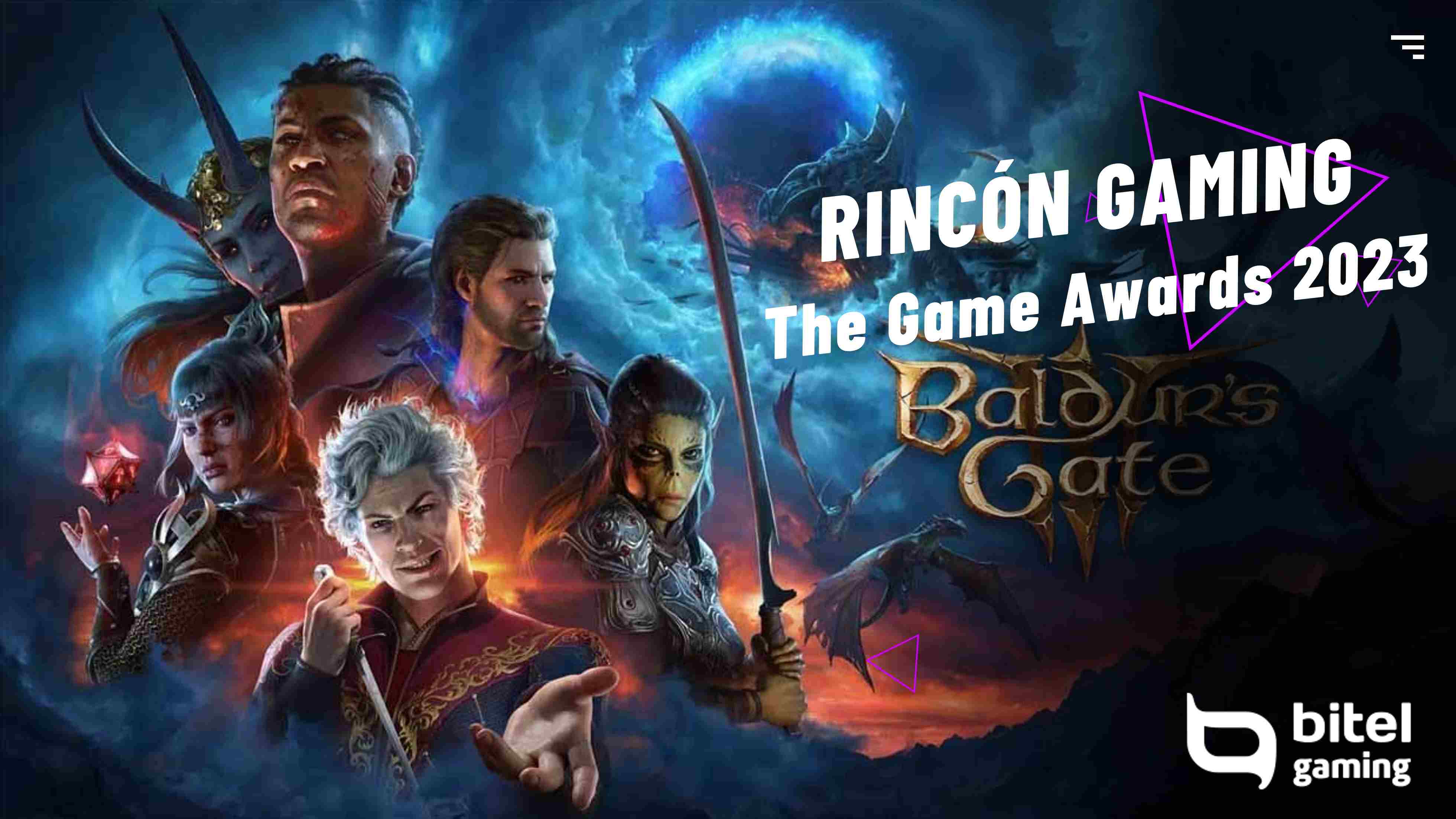 Rincón Gaming - Ganadores Game Awards 2023